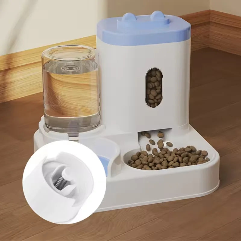 Large Capacity Automatic Pet Feeder & Water Dispenser