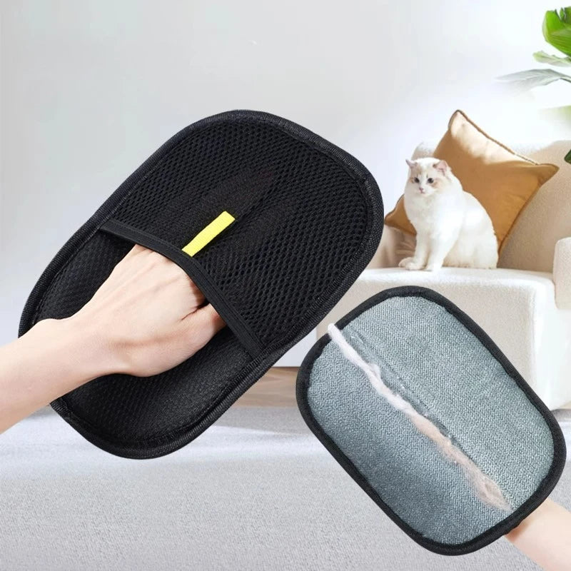 Pet Hair Remover Grooming Glove