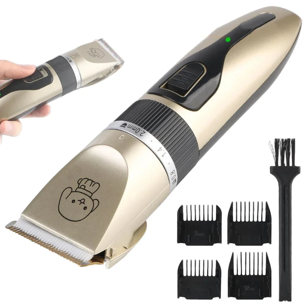 Pet Electric Hair Clipper & Grooming Shaver