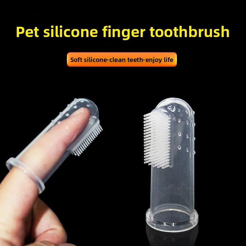 Silicone Pet Finger Toothbrush