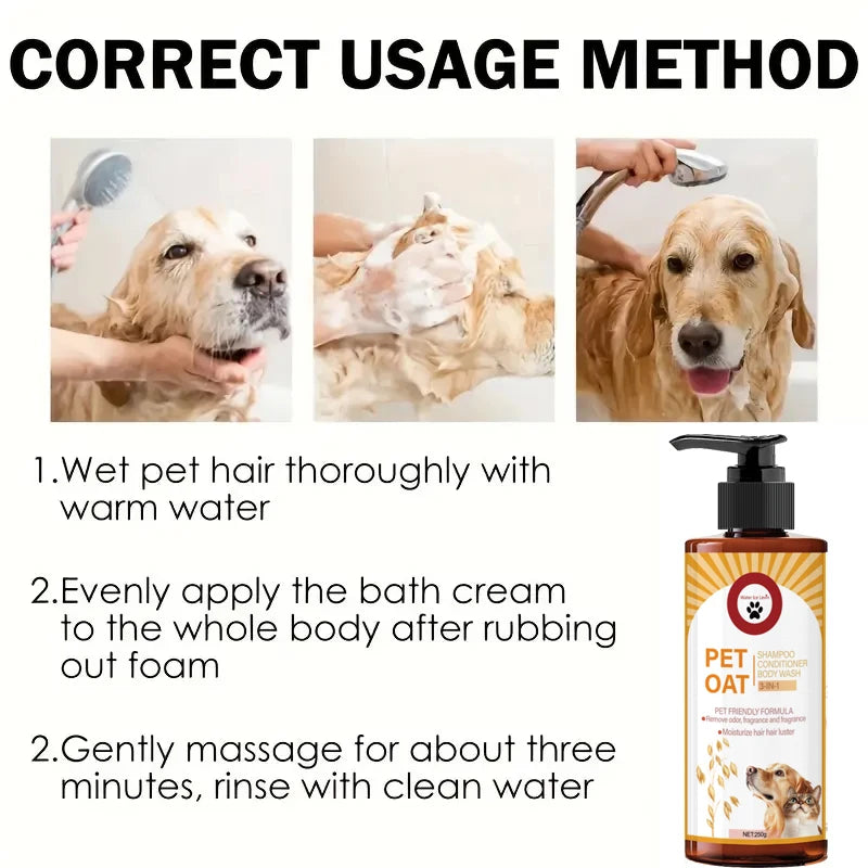 Pet shampoo