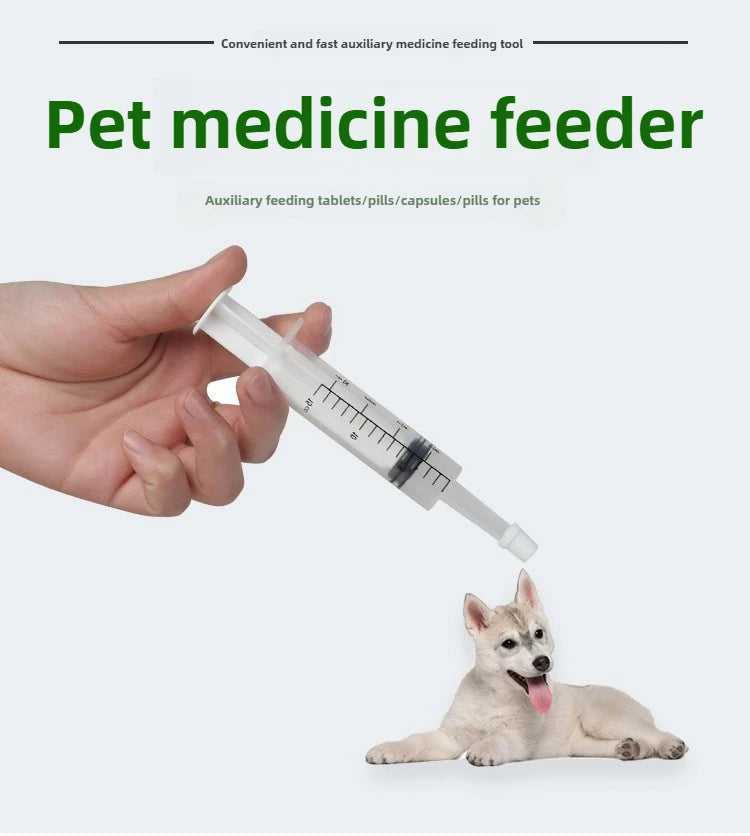 Pet Medicine Push Tube Dispenser