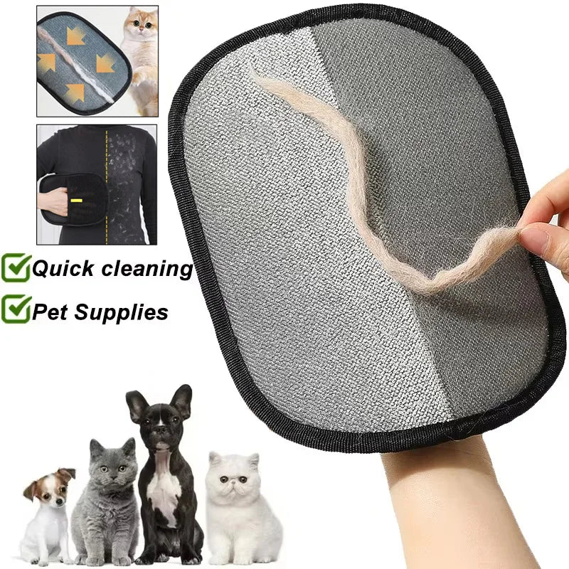 Pet Hair Remover Grooming Glove