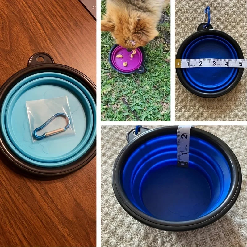 Portable Collapsible Pet Travel Bowl