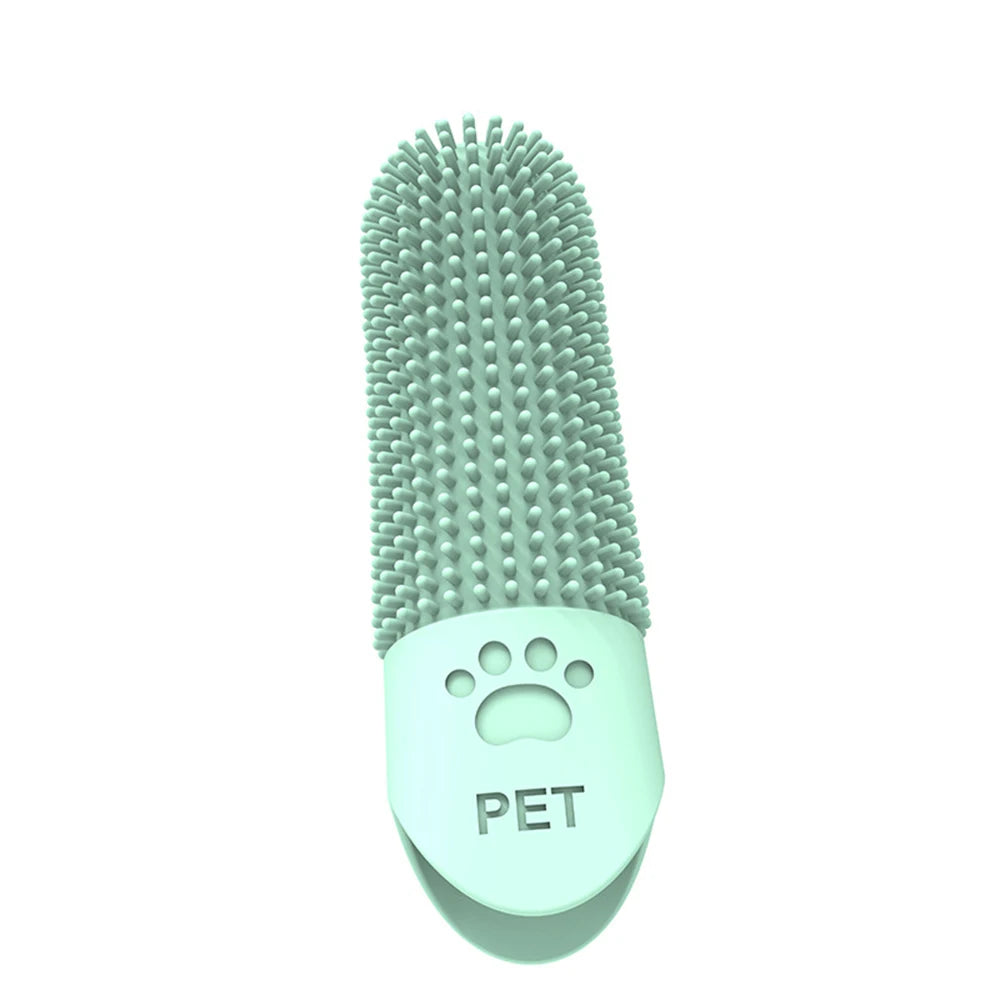 Silicone Pet Fingertip Toothbrush