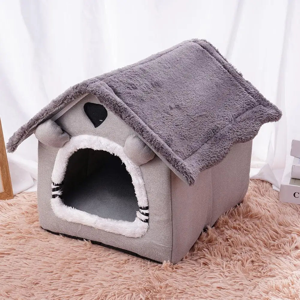 All-Season House-Style Pet Bed