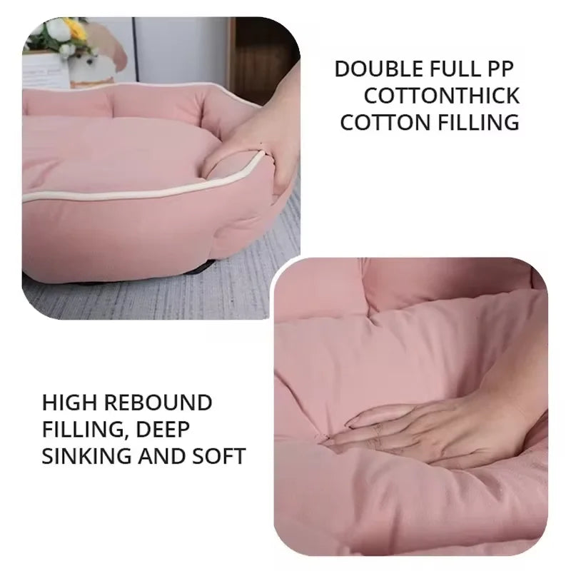 Cozy Pet Sofa Bed – Plush & Warm for Cats and Dogs