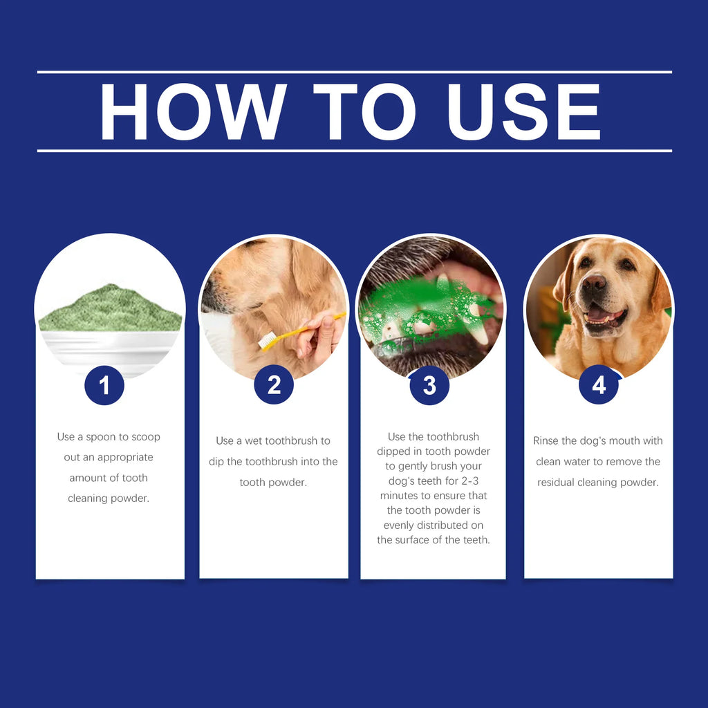 Pet Dental Cleaning Powder