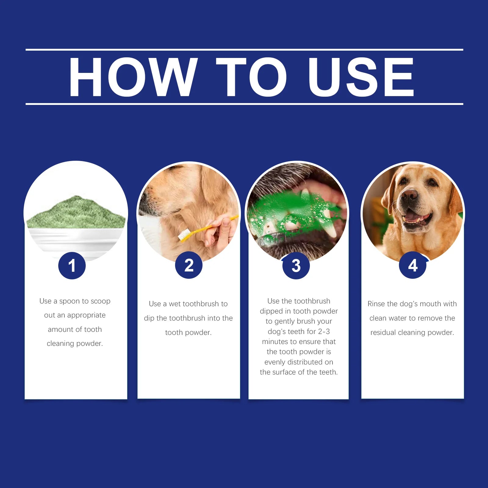 Pet Dental Cleaning Powder