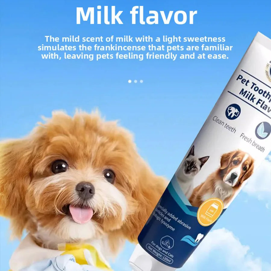Milk Flavor Pet Toothpaste 120g