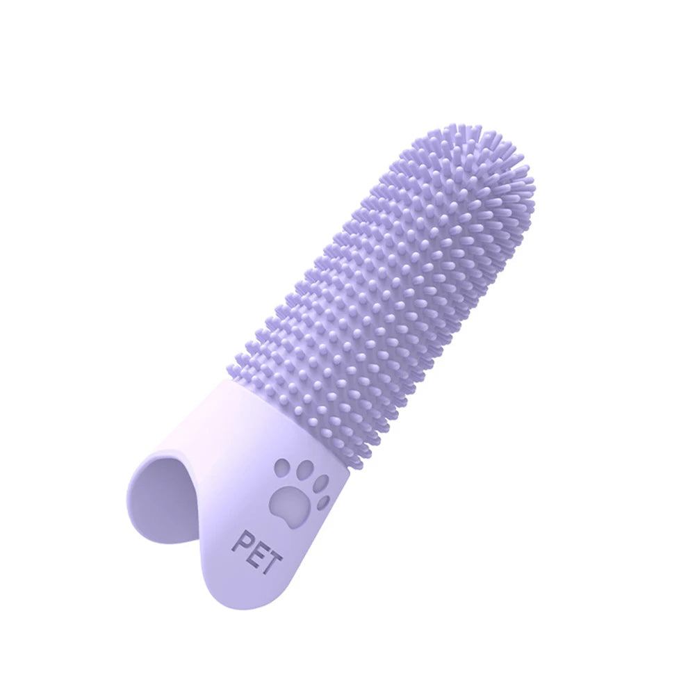 Silicone Pet Fingertip Toothbrush