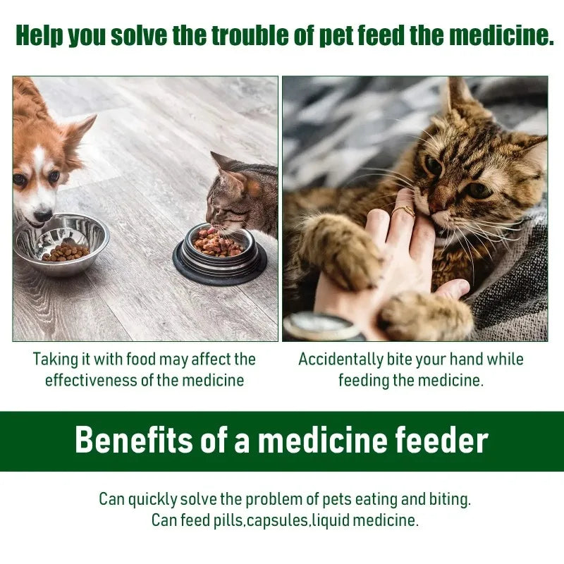 Pet Pill & Medication Dispenser