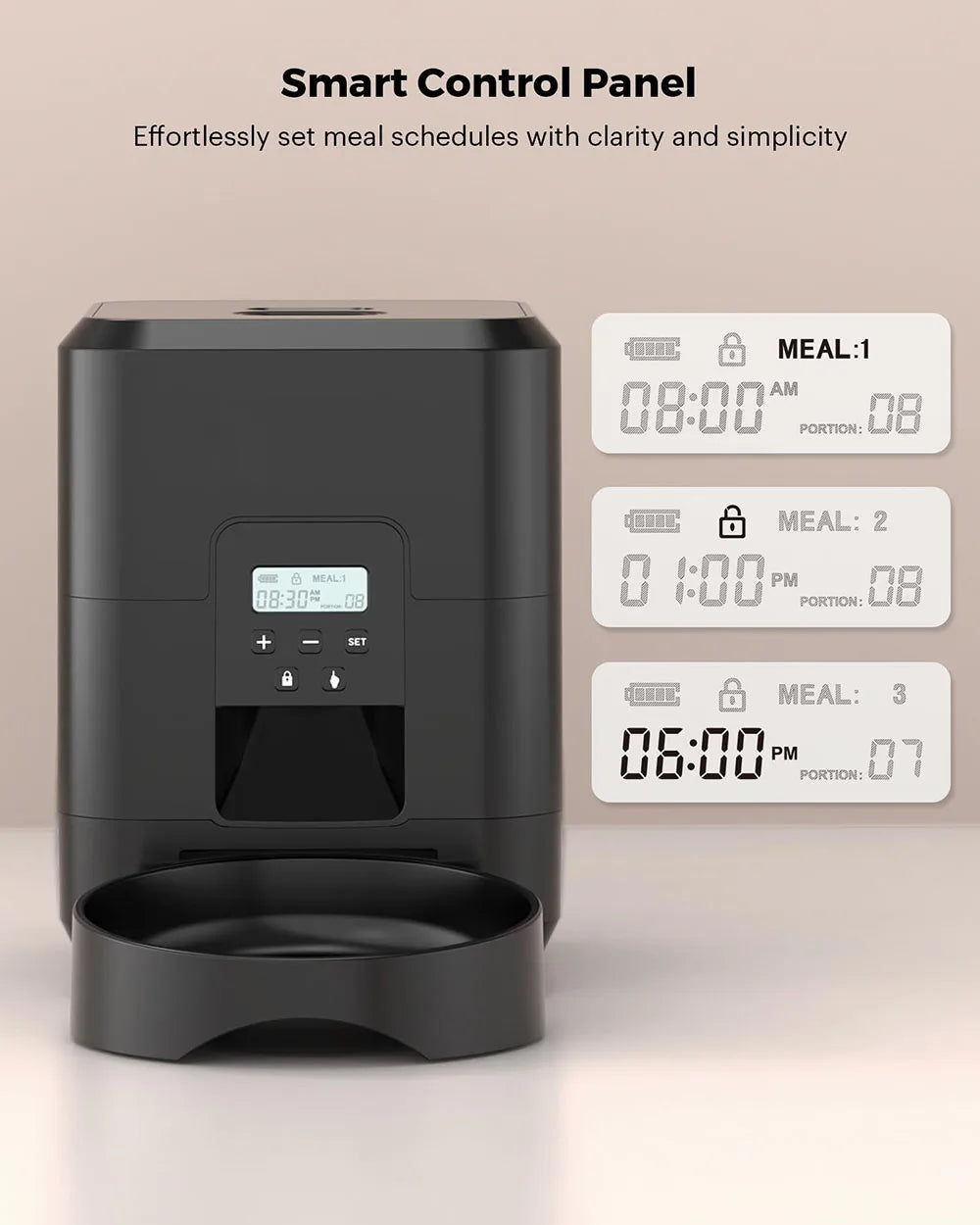 2L Smart Auto Pet Feeder