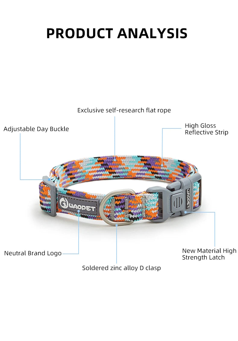 Dual-Handle Bungee Dog Leash