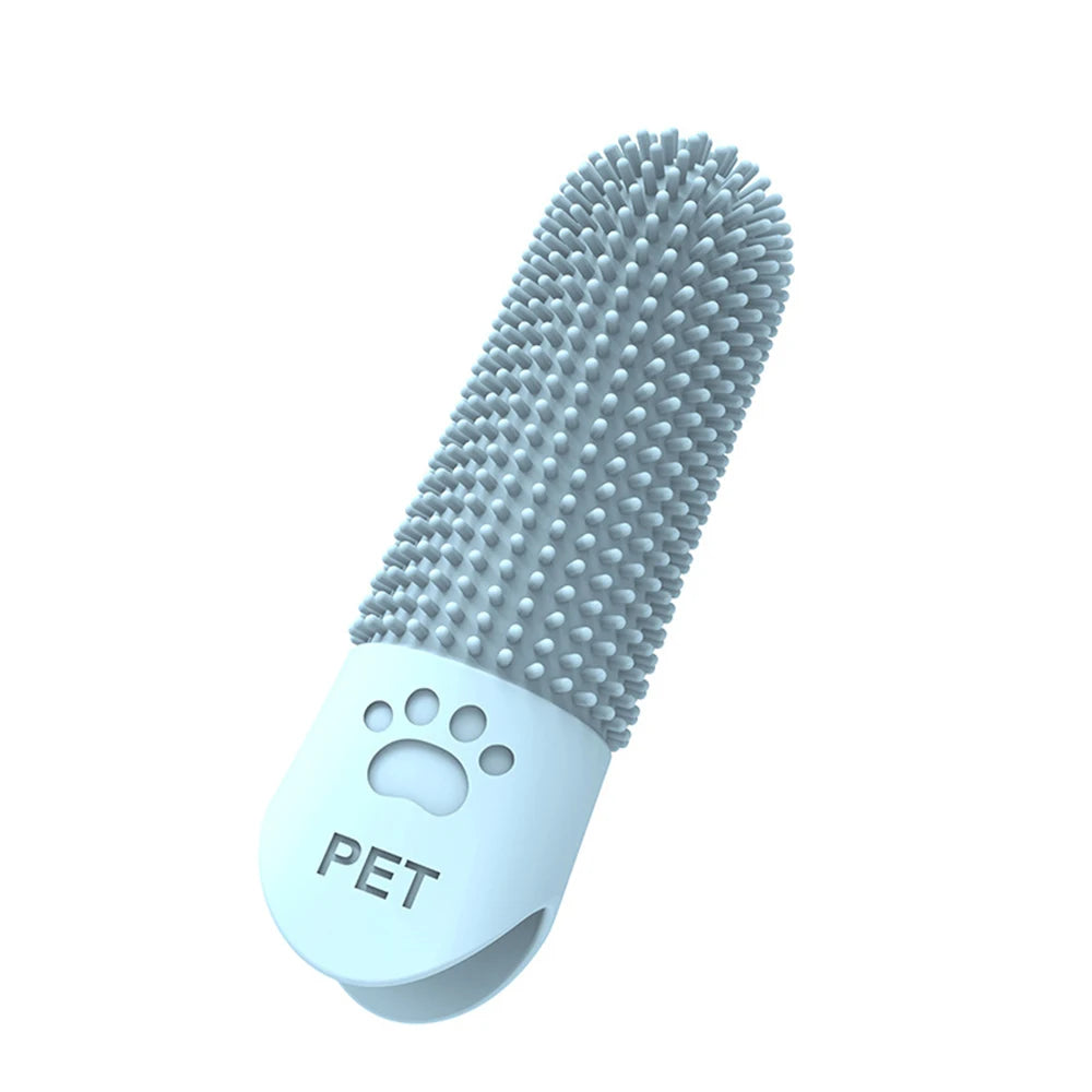 Silicone Pet Fingertip Toothbrush
