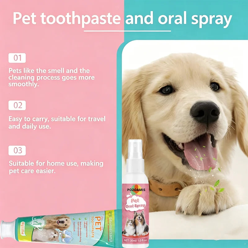 Pet Toothpaste & Oral Spray