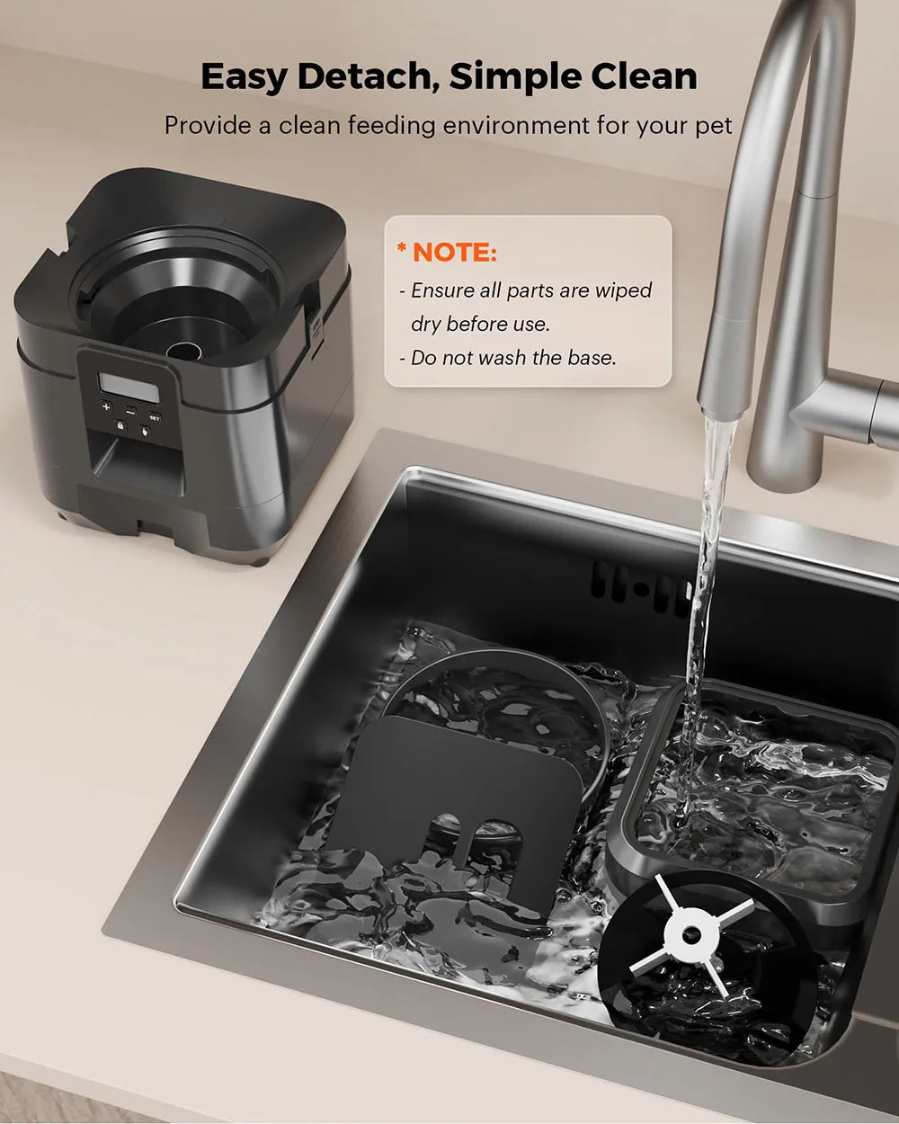 2L Smart Auto Pet Feeder