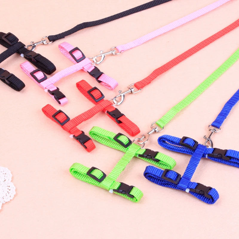 Adjustable Cat Harness & Leash Set