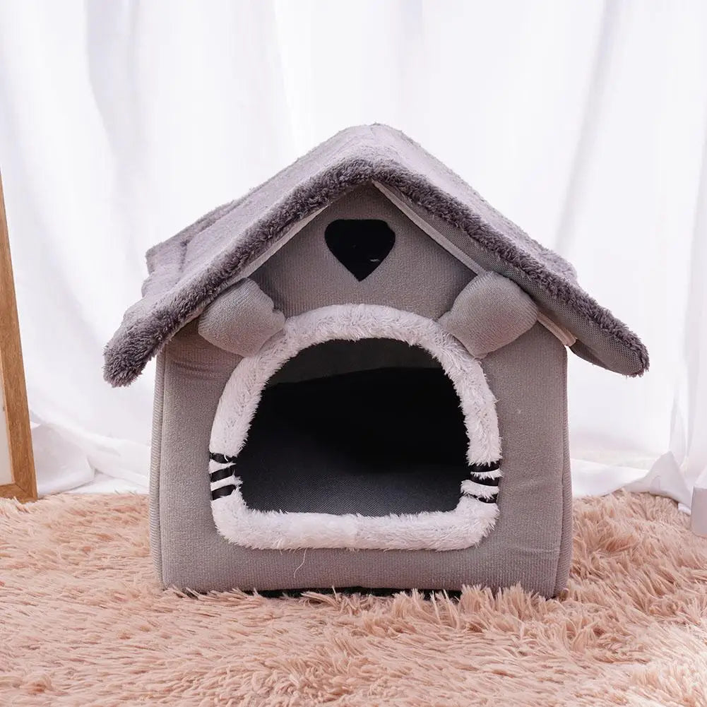 All-Season House-Style Pet Bed