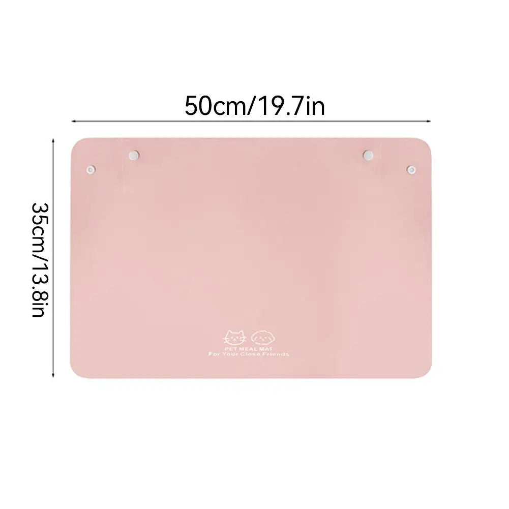 Foldable Dog Feeding Placemat