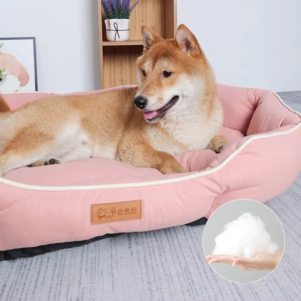 Cozy Pet Sofa Bed – Plush & Warm for Cats and Dogs
