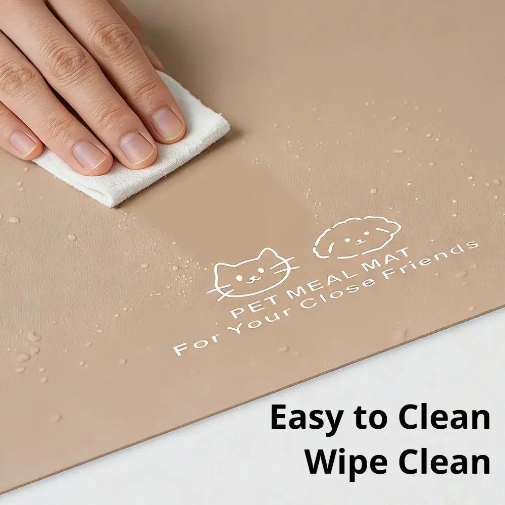 Foldable Dog Feeding Placemat