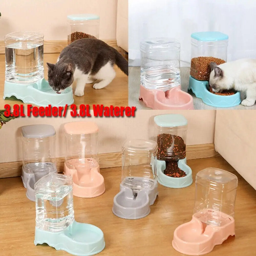 3.8L Automatic Pet Food Dispenser