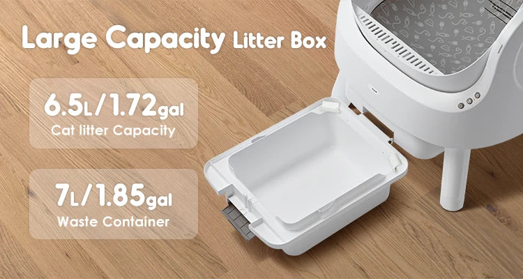 Self-Cleaning Bentonite Cat Litter Box
