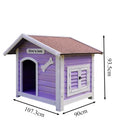 Large Solid Wood Outdoor Dog House