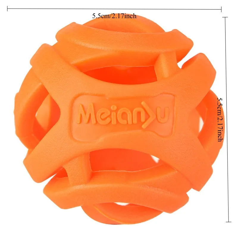 Hollow Elastic Chew Ball for Pets