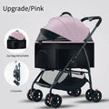 3-in-1 Foldable Pet Stroller & Carrier