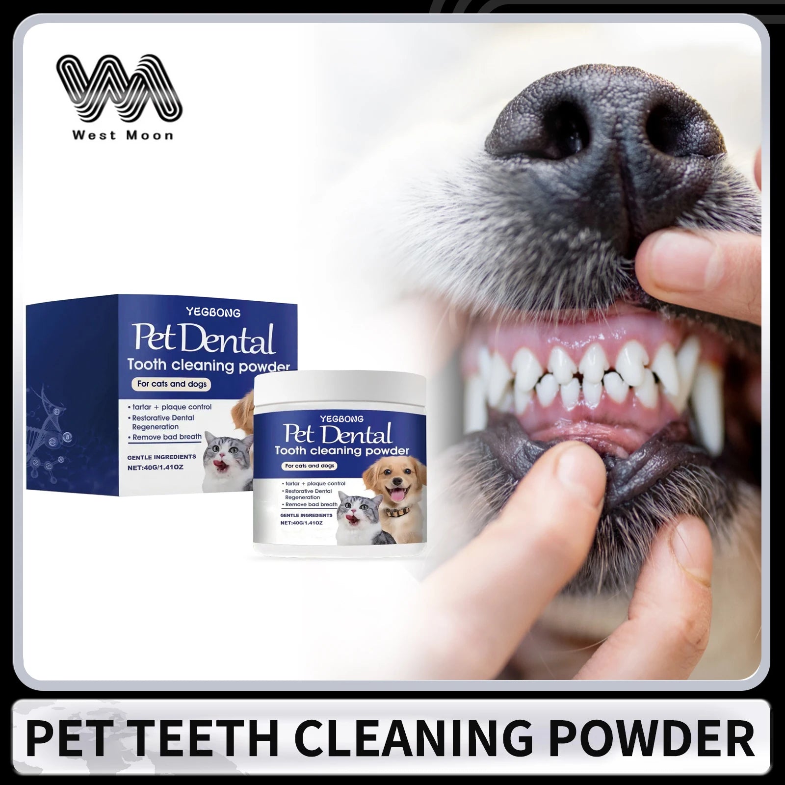 Pet Dental Cleaning Powder