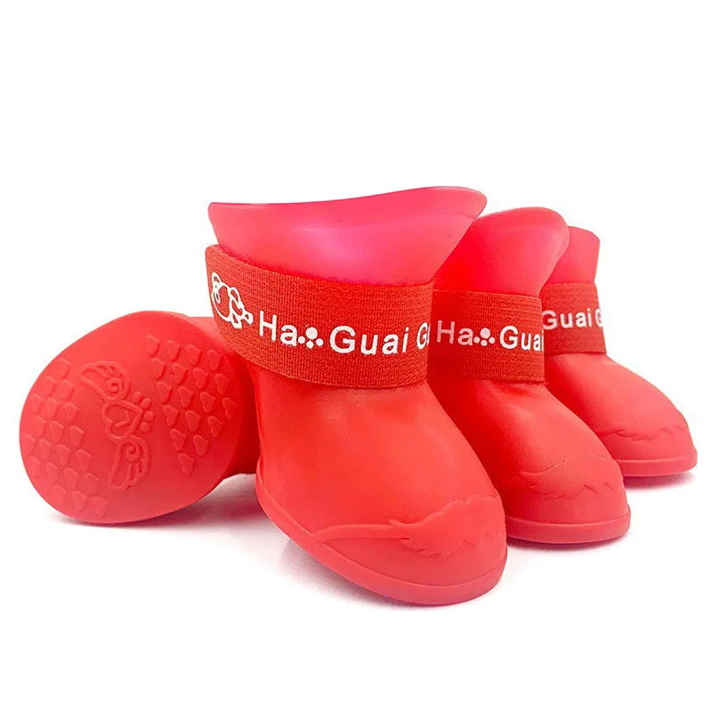 Waterproof Non-Slip Pet Rain Shoes