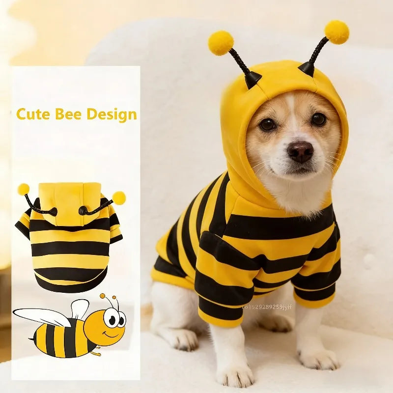 Bee Cosplay Sweater for Cats & Dogs