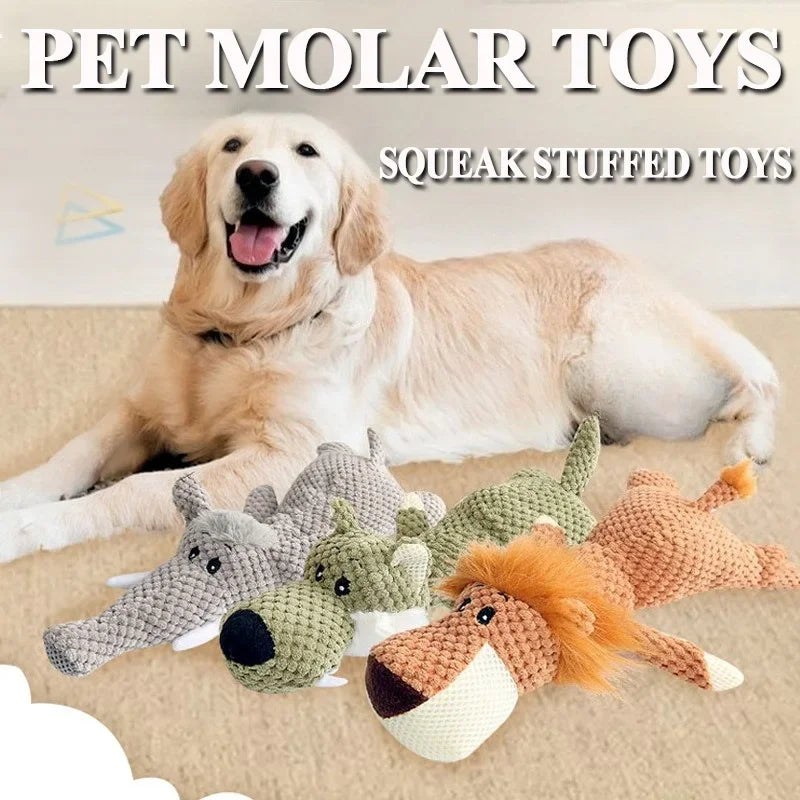 Plush Squeaky Stuffed Toy for Large Dogs