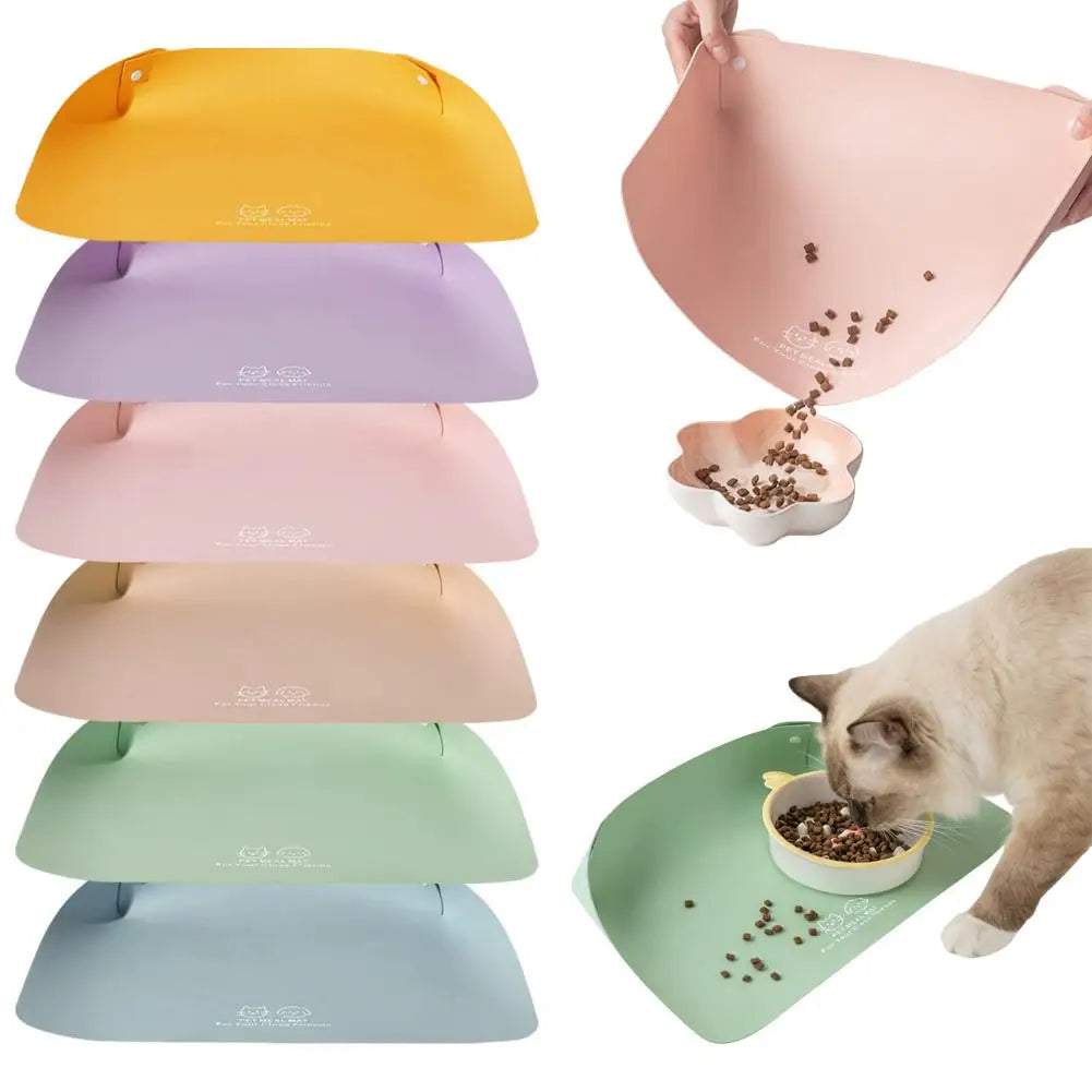 Foldable Dog Feeding Placemat