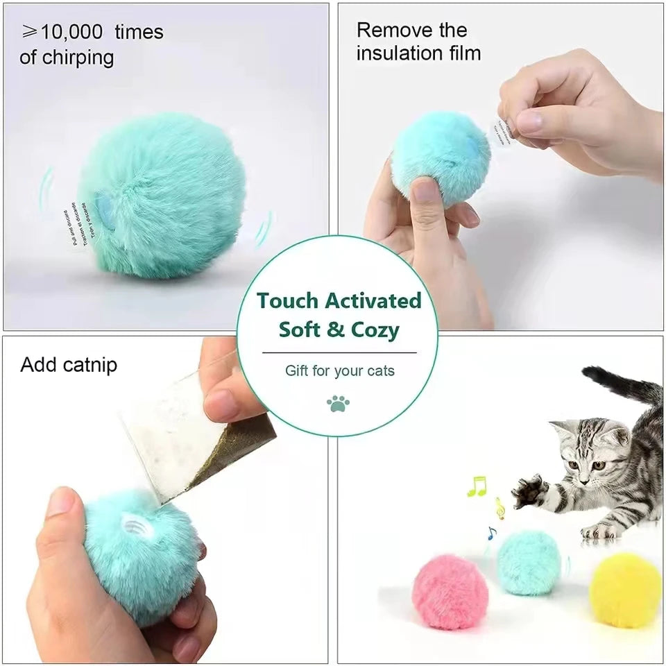 Electric Catnip Interactive Ball Toy