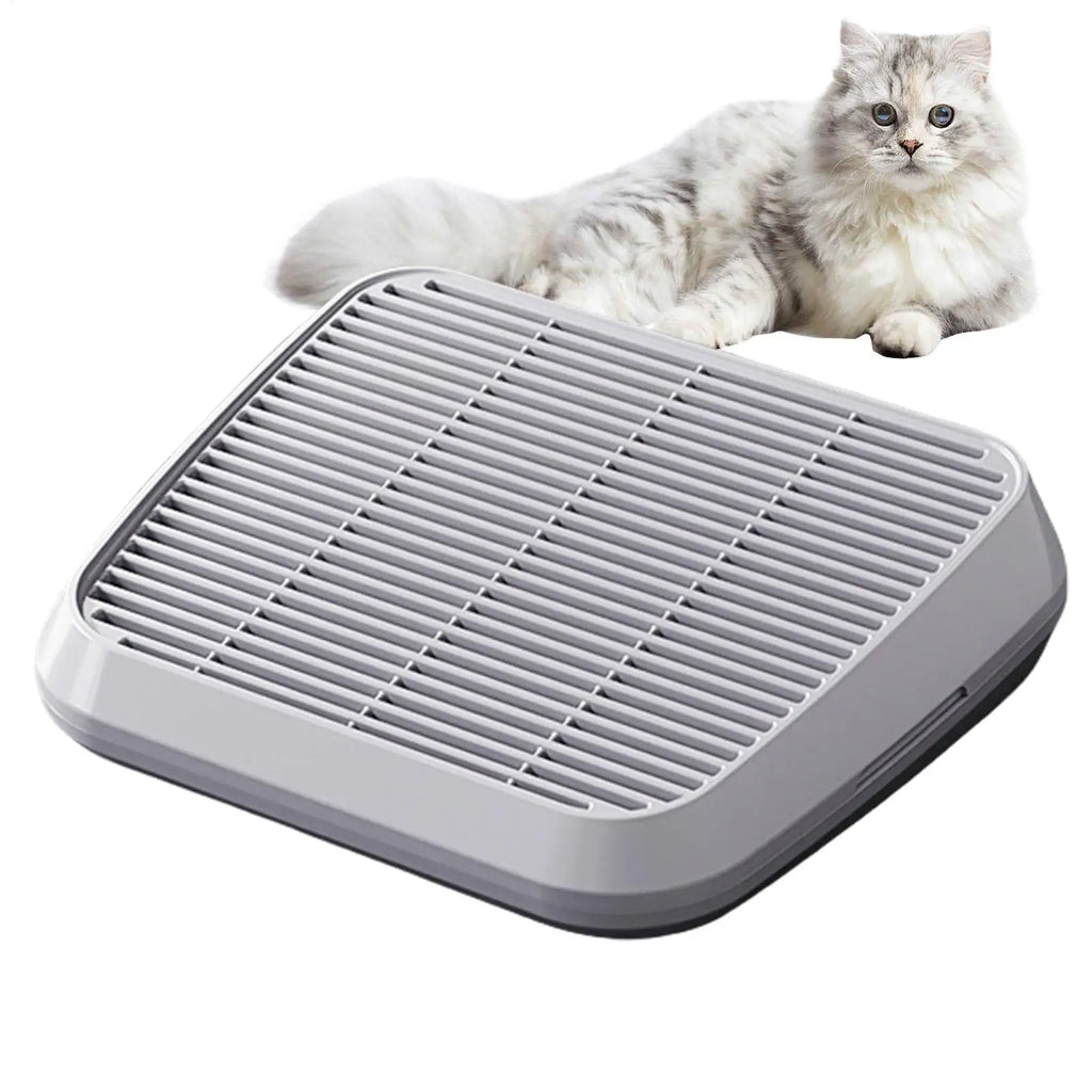 Elevated Anti-Tracking Cat Litter Catcher Tray