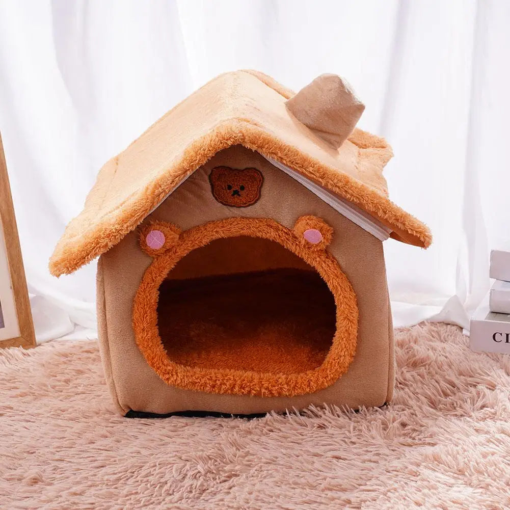 All-Season House-Style Pet Bed