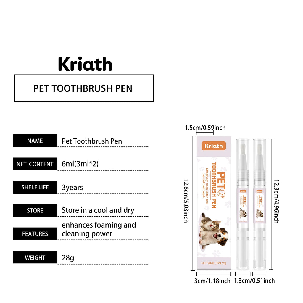 Pet Toothbrush Cleaning Pen