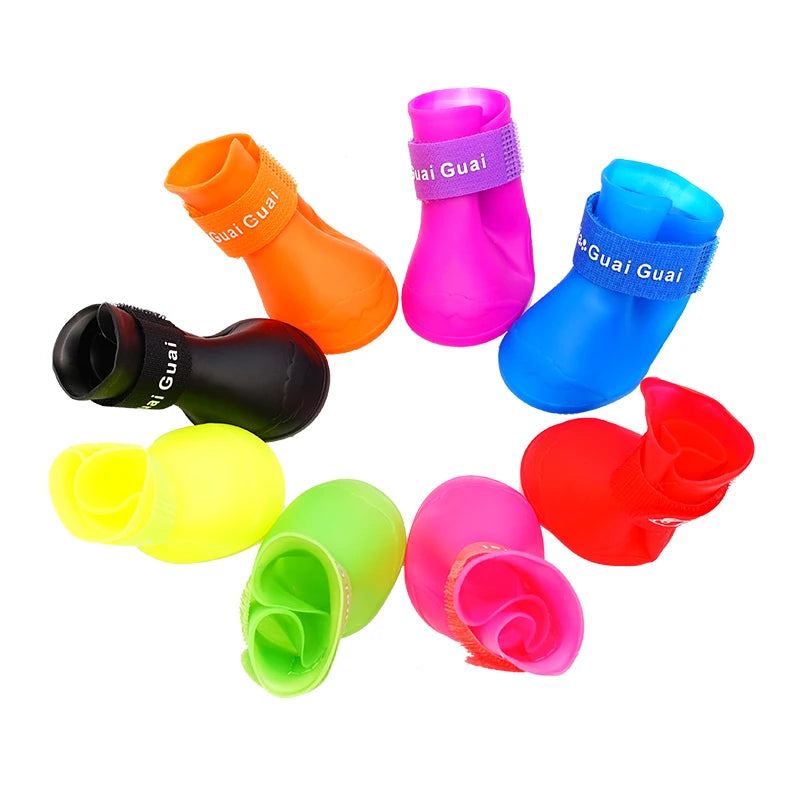 Waterproof Non-Slip Pet Rain Shoes