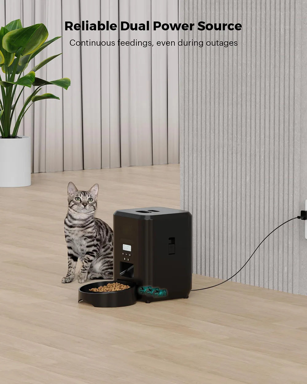 2L Smart Auto Pet Feeder