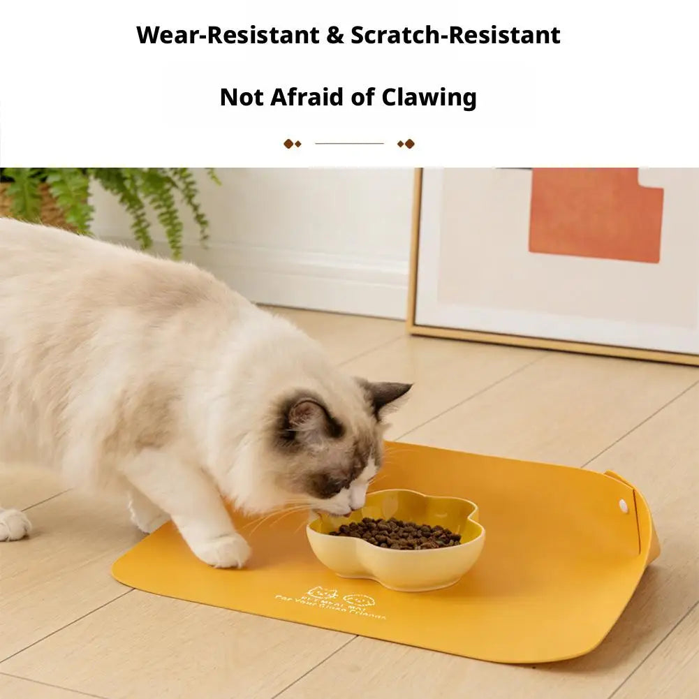 Foldable Dog Feeding Placemat