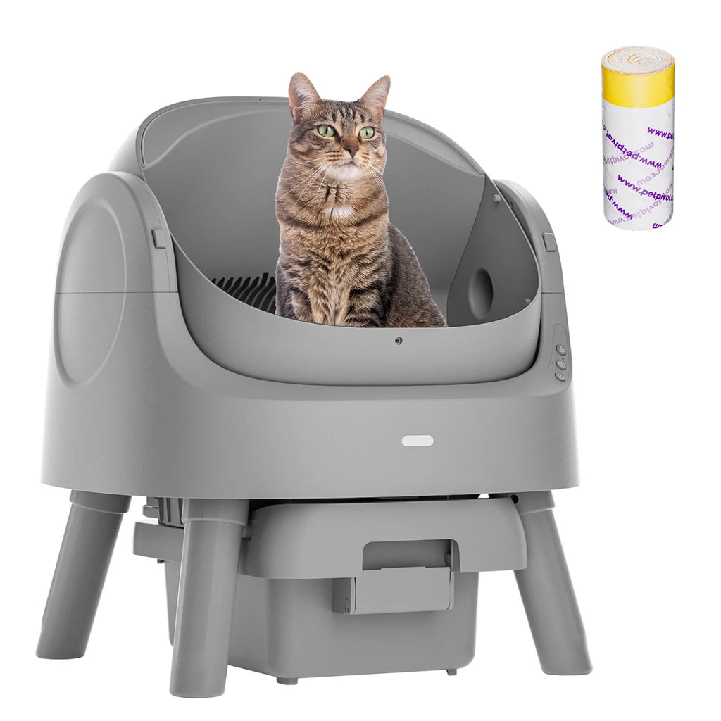 Self-Cleaning Bentonite Cat Litter Box