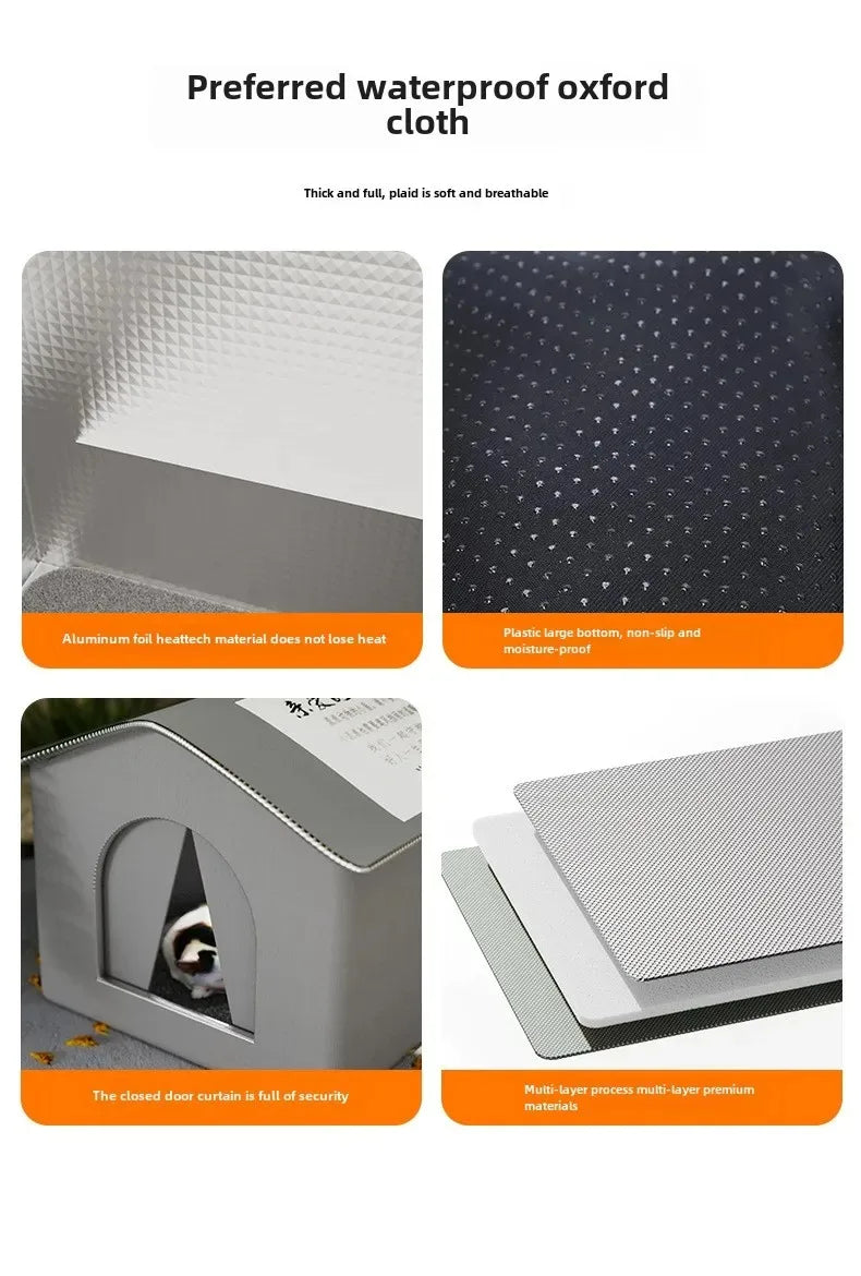 Waterproof Foldable Outdoor Pet House