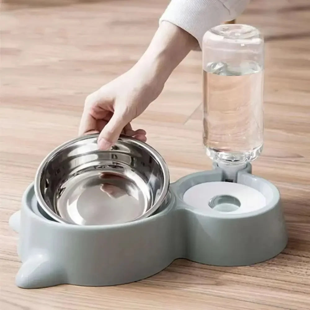 Automatic Pet Food & Water Bowl