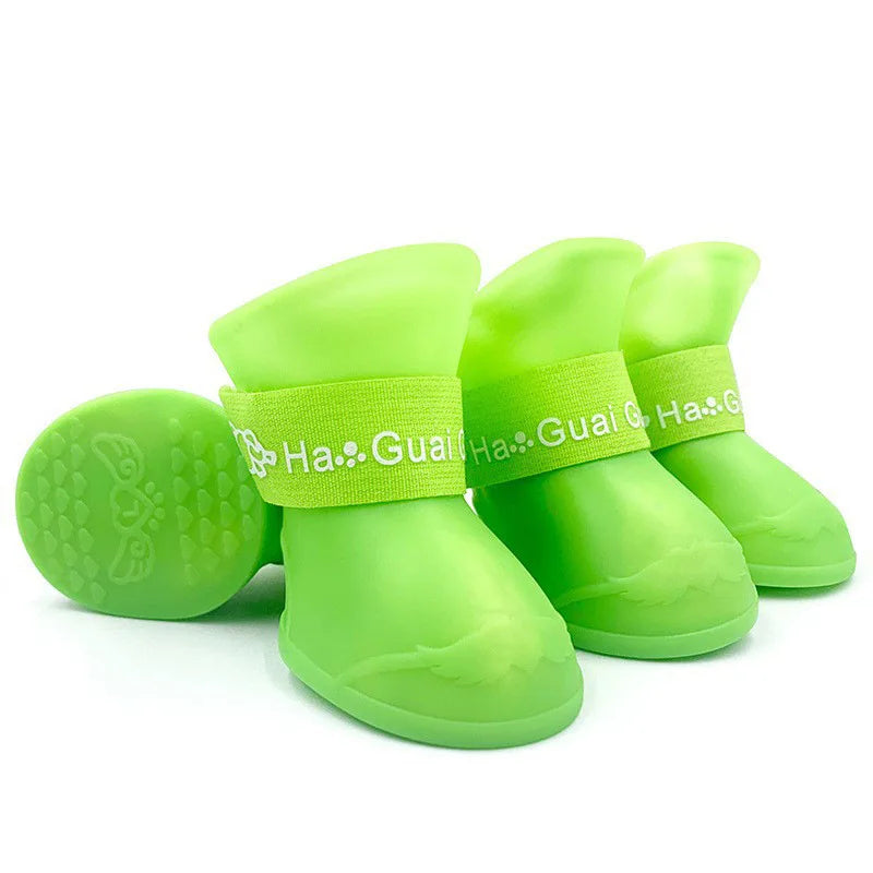 Waterproof Non-Slip Pet Rain Shoes