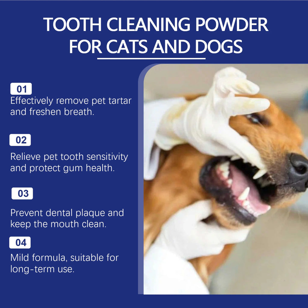 Pet Dental Cleaning Powder