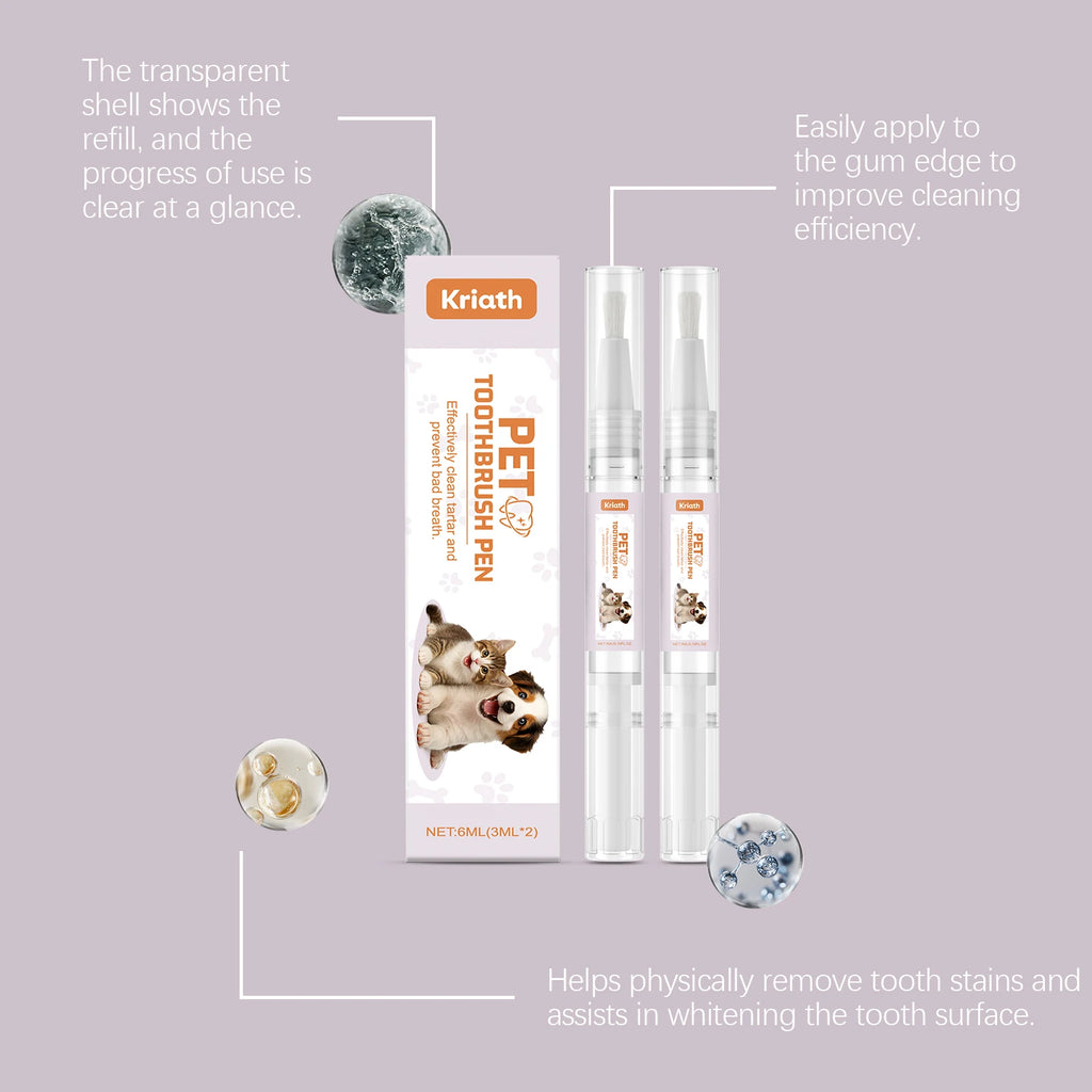 Pet Toothbrush Cleaning Pen