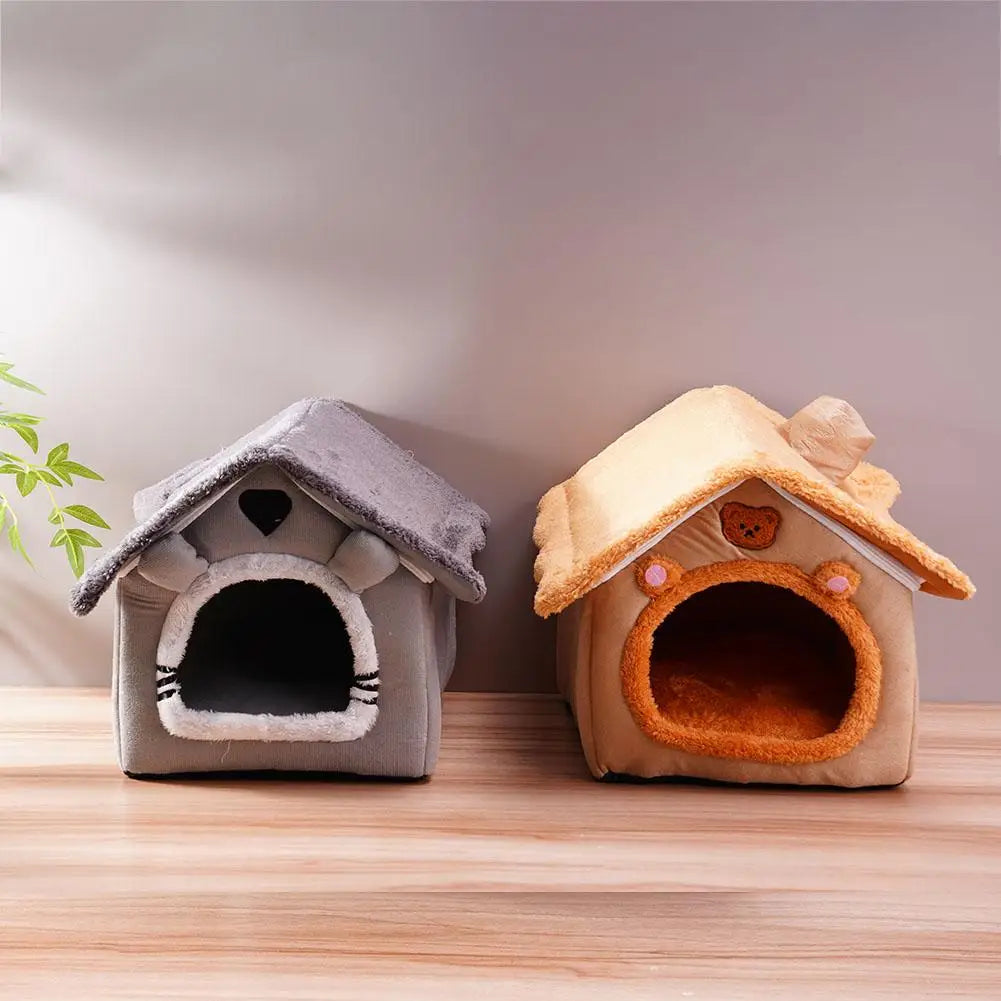 All-Season House-Style Pet Bed